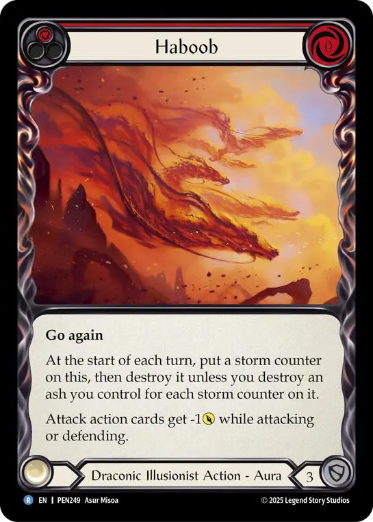 Haboob (Red) (Regular) [Pen249] (Compendium Of Rathe) 1