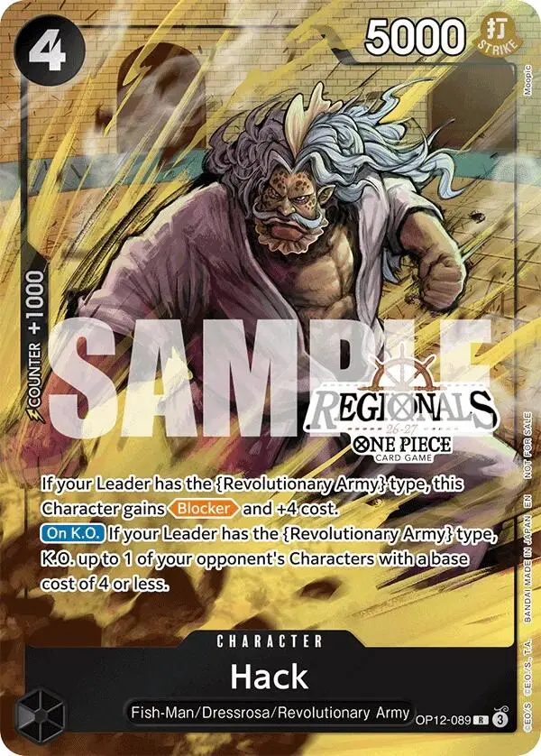 Hack (Regional Participation Pack 2026 Vol.1) [One Piece Promotion Cards] 1