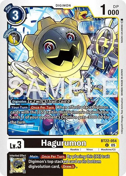Hagurumon [Bt22-054] [Cyber Eden] 1