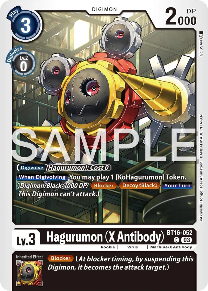 Hagurumon (X Antibody) [Bt16-052] [Beginning Observer] 1