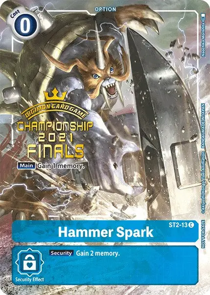 Hammer Spark [St2-13] (2021 Championship Finals Tamer's Evolution Pack) [Starter Deck: Cocytus Blue Promos] 1