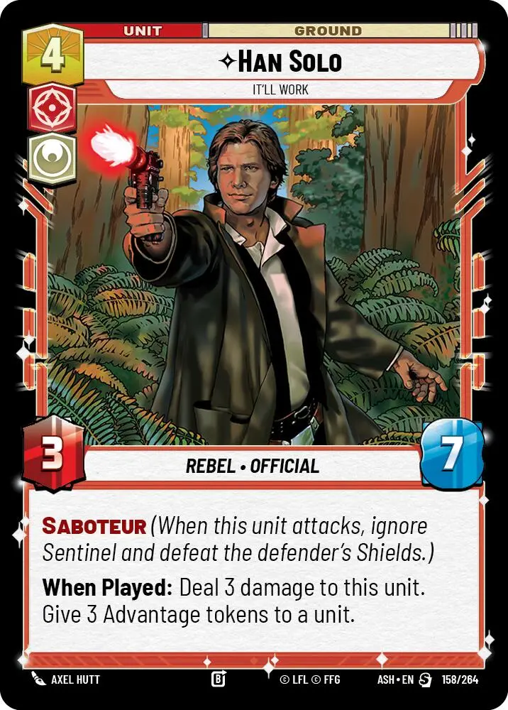 Han Solo - It'll Work (158/264) (158/264) [Ashes Of The Empire] 1