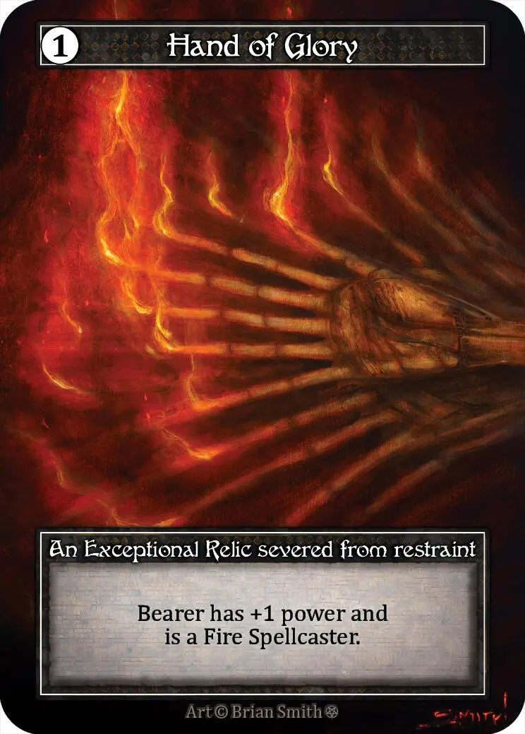 Hand Of Glory (Foil) [Gothic] 1