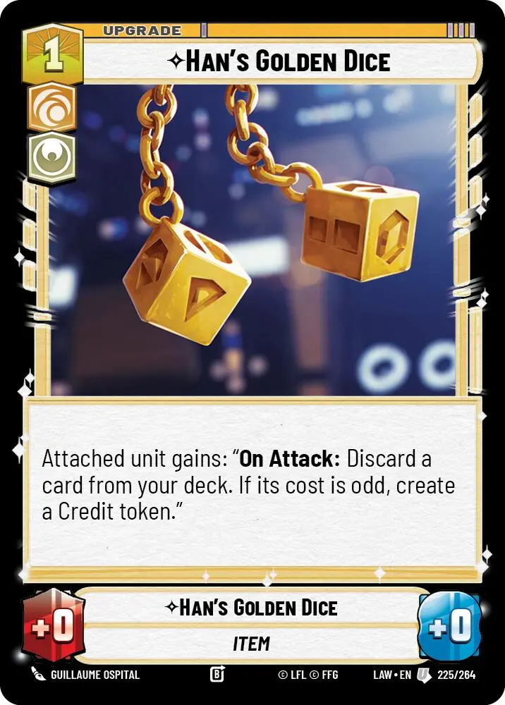 Han's Golden Dice (225/264) (225/264) [A Lawless Time] 1