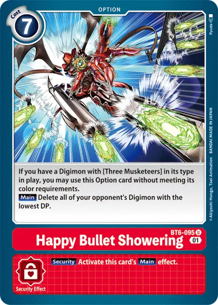 Happy Bullet Showering [Bt6-095] [Double Diamond] 1