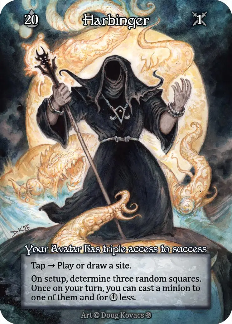 Harbinger (Foil) [Gothic] 1
