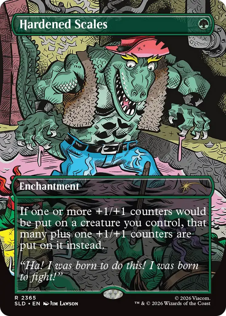 Hardened Scales [Secret Lair Drop Series] 1