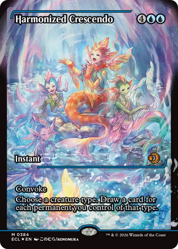 Harmonized Crescendo (0384) (Showcase) [Lorwyn Eclipsed] 1
