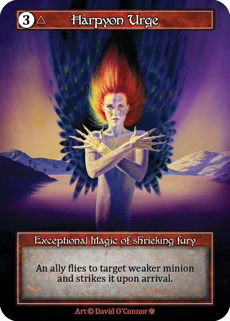 Harpyon Urge (Foil) [Gothic] 1