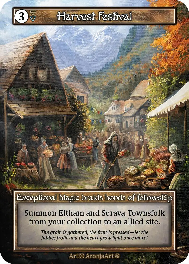 Harvest Festival (Foil) [Gothic] 1