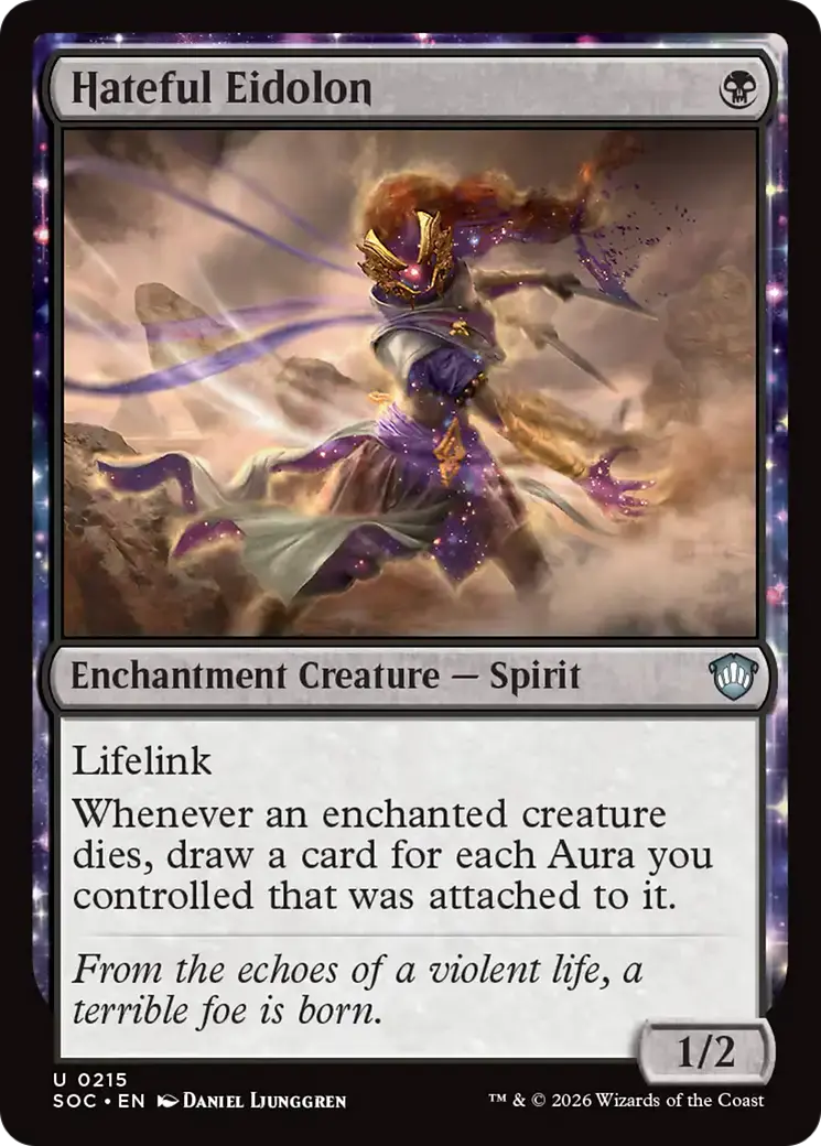 Hateful Eidolon [Secrets Of Strixhaven Commander] 1