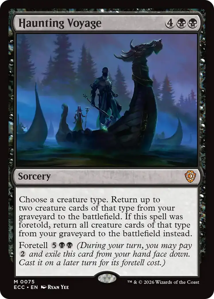 Haunting Voyage [Lorwyn Eclipsed Commander] 1