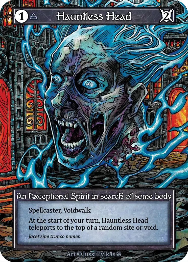 Hauntless Head (Foil) [Gothic] 1