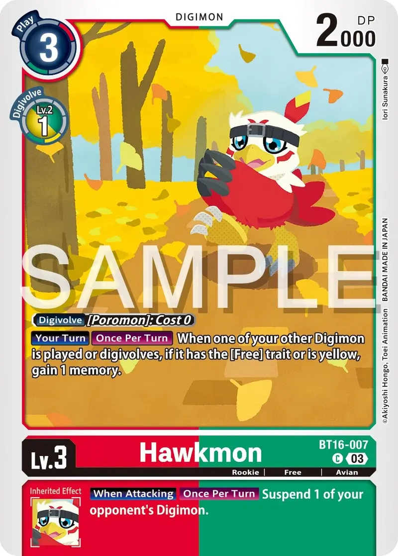 Hawkmon [Bt16-007] [Beginning Observer] 1