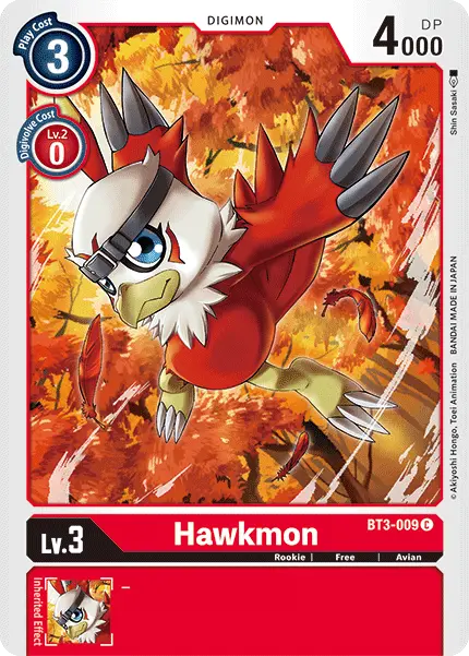 Hawkmon [Bt3-009] [Release Special Booster Ver.1.5] 1