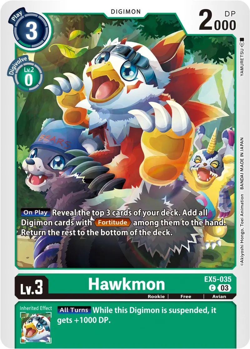 Hawkmon [Ex5-035] [Animal Colosseum] 1