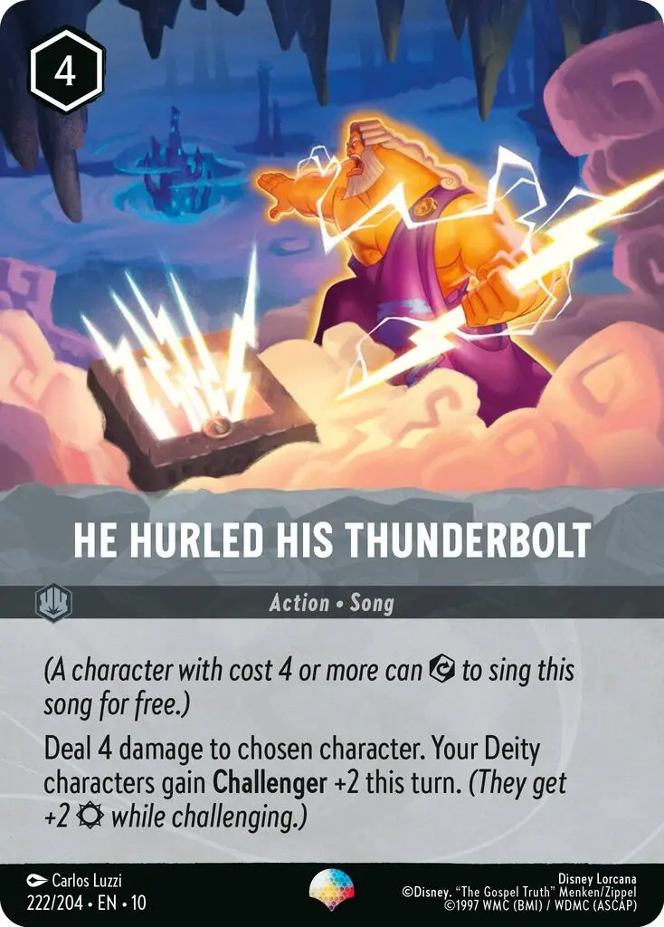 He Hurled His Thunderbolt (Epic) (222/204) [Whispers In The Well] 1