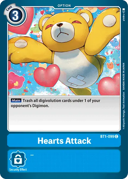 Hearts Attack [Bt1-099] [Release Special Booster Ver.1.0] 1