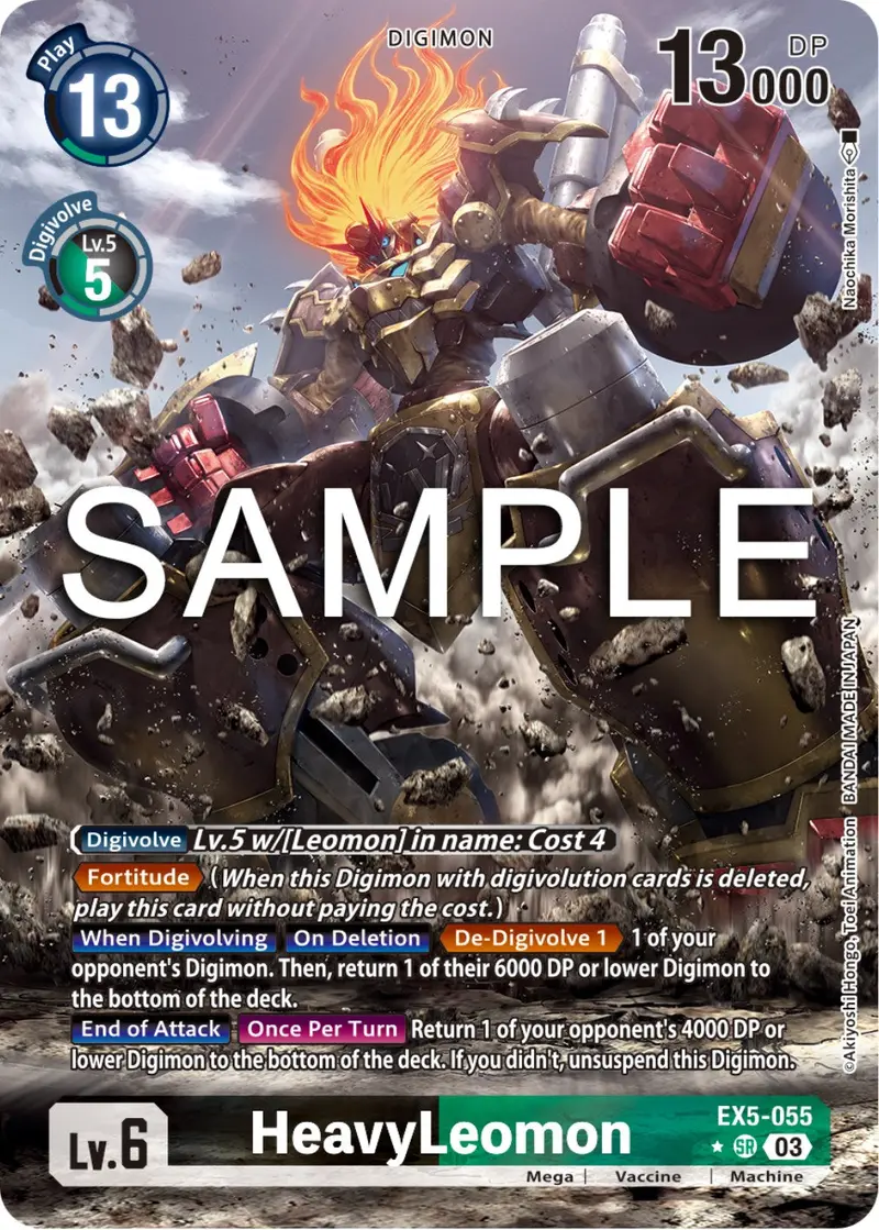 Heavyleomon [Ex5-055] (Alternate Art) [Animal Colosseum] 1