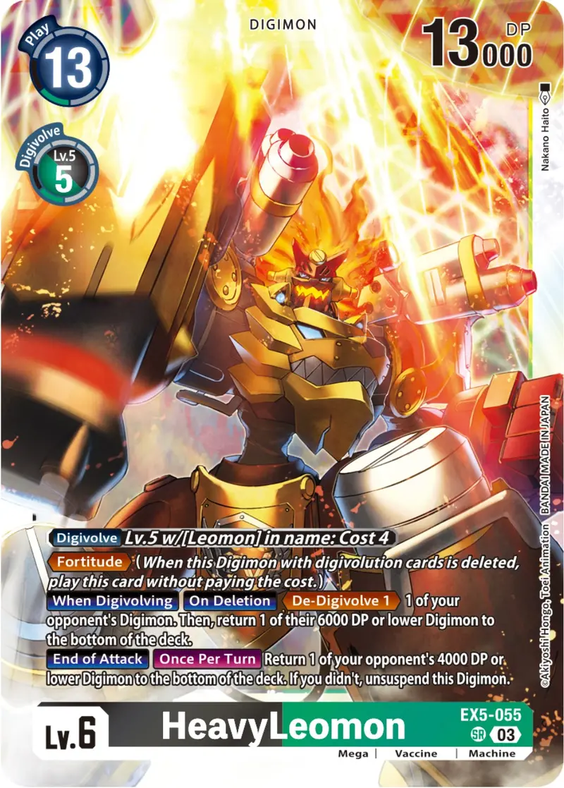 Heavyleomon [Ex5-055] [Animal Colosseum] 1