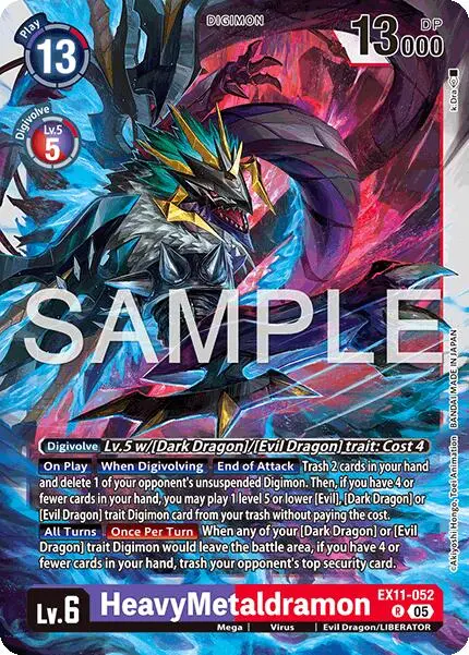 Heavymetaldramon [Ex11-052] [Dawn Of Liberator] 1