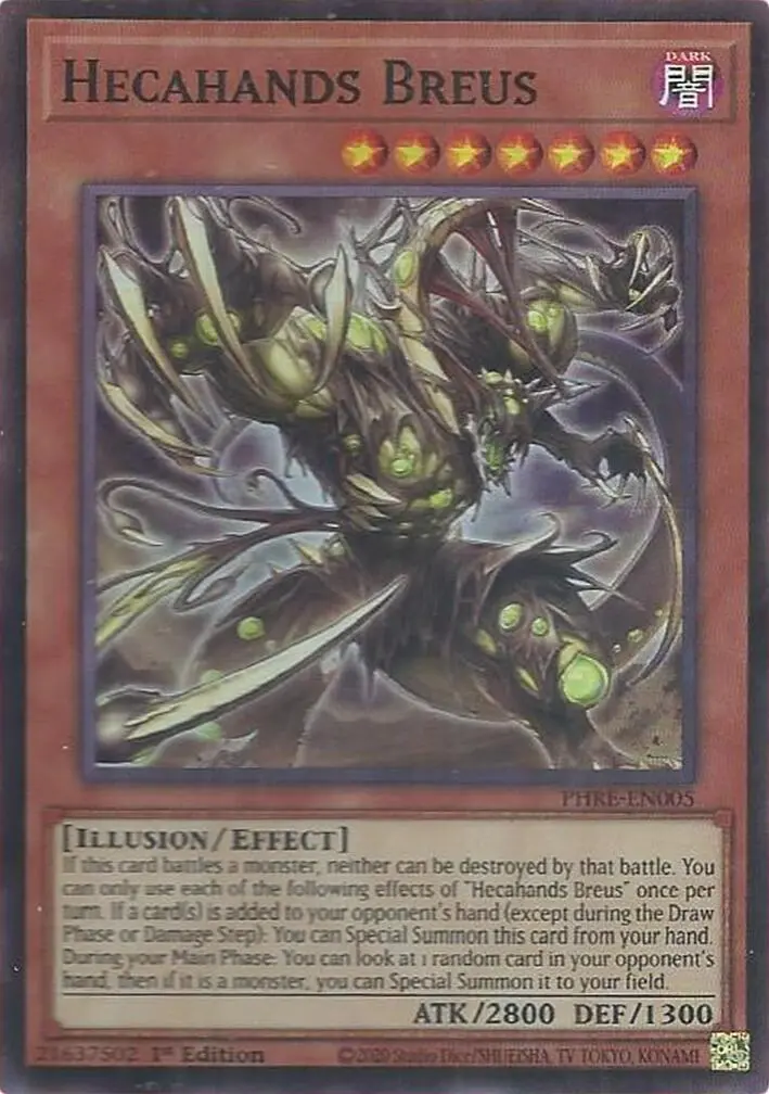 Hecahands Breus (Super Rare) [Phre-En005] Super Rare 1