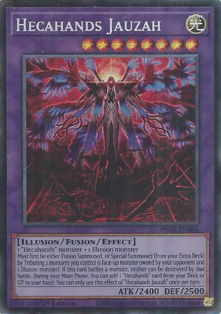 Hecahands Jauzah (Cr) [Phre-En006] Collector's Rare 1