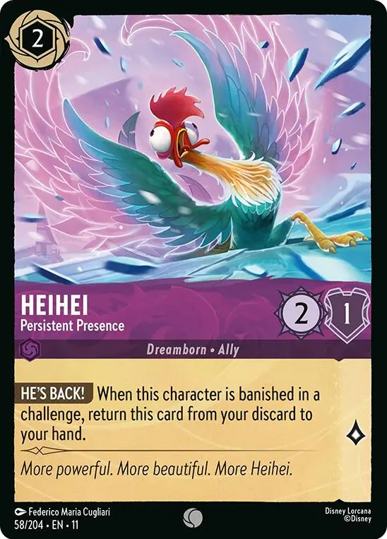 Heihei - Persistent Presence (58/204) [Winterspell] 1