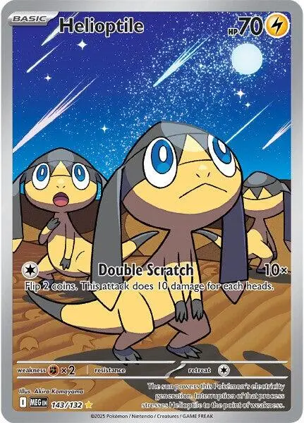 Helioptile (143/132) [Mega Evolution: Base Set] 1