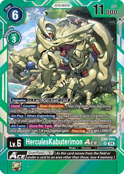 Herculeskabuterimon Ace [Ex8-044] [Chain Of Liberation] 1