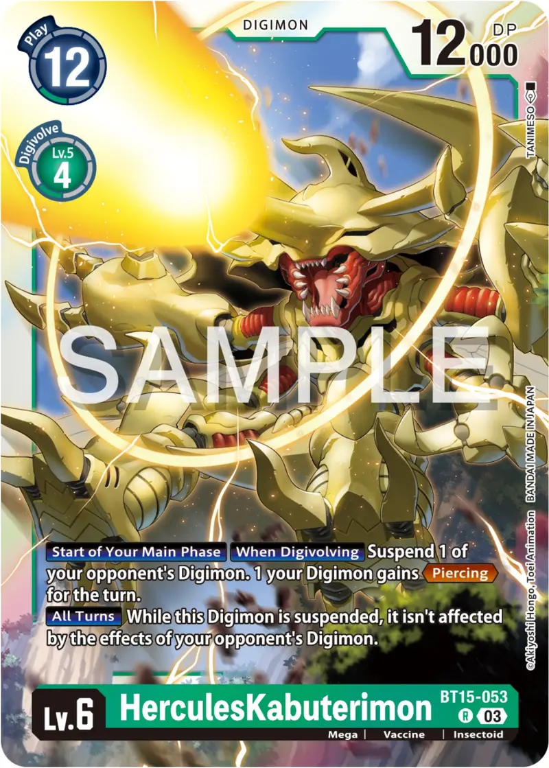 Herculeskabuterimon [Bt15-053] [Exceed Apocalypse] 1