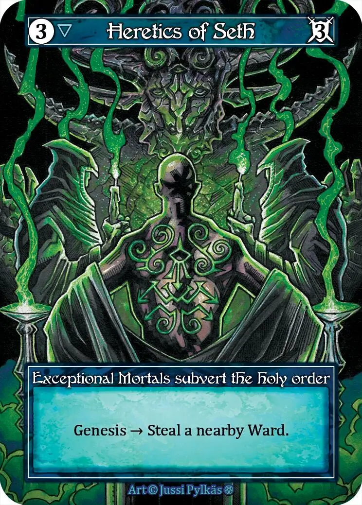 Heretics Of Seth (Foil) [Gothic] 1