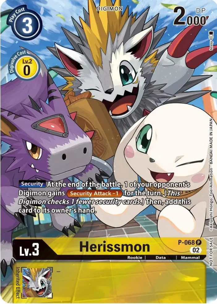 Herissmon [P-068] (Official Tournament Pack Vol. 10) [Promotional Cards] 1