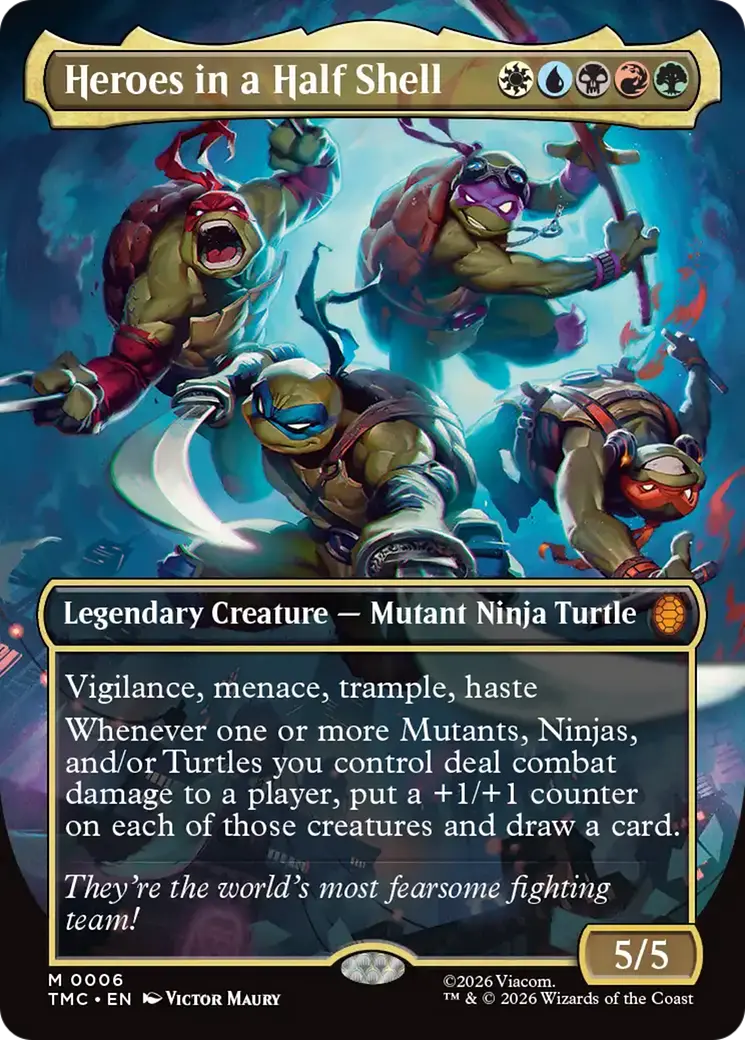 Heroes In A Half Shell (Borderless) [Teenage Mutant Ninja Turtles Commander] 1