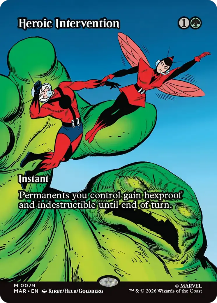 Heroic Intervention (0079) (Borderless) [Marvel Universe: Eternal-Legal] 1