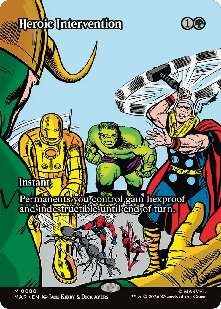 Heroic Intervention (0080) (Borderless) [Marvel Universe: Eternal-Legal] 1
