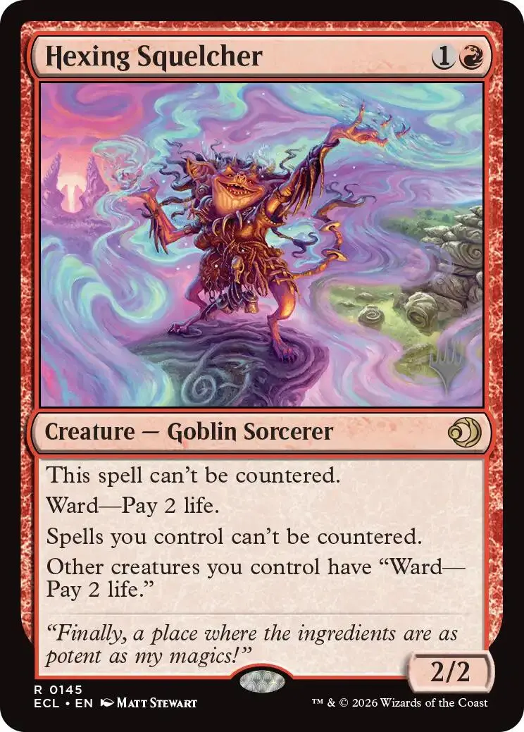 Hexing Squelcher [Lorwyn Eclipsed Promos] 1
