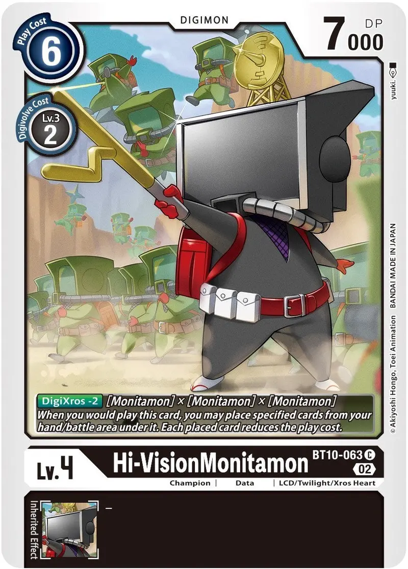 Hi-Visionmonitamon [Bt10-063] [Xros Encounter] 1