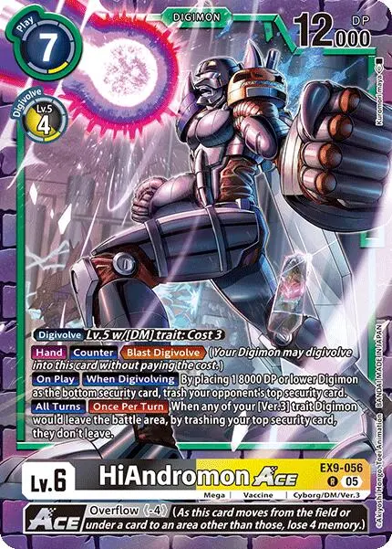 Hiandromon Ace [Ex9-056] [Versus Monsters] 1