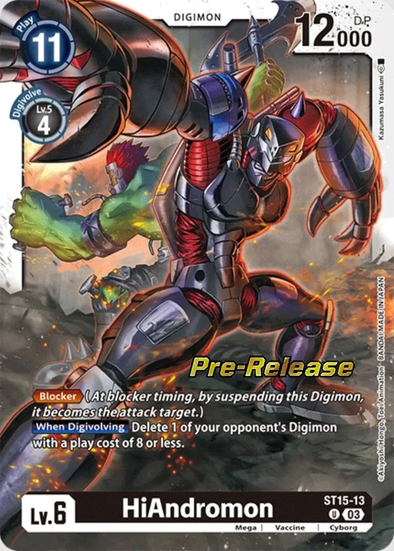 Hiandromon [St15-13] [Starter Deck: Dragon Of Courage Pre-Release Cards] 1