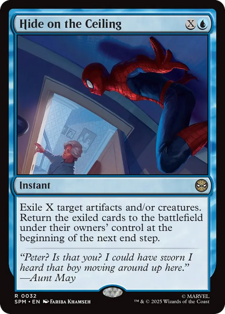 Hide On The Ceiling [Marvel's Spider-Man] 1