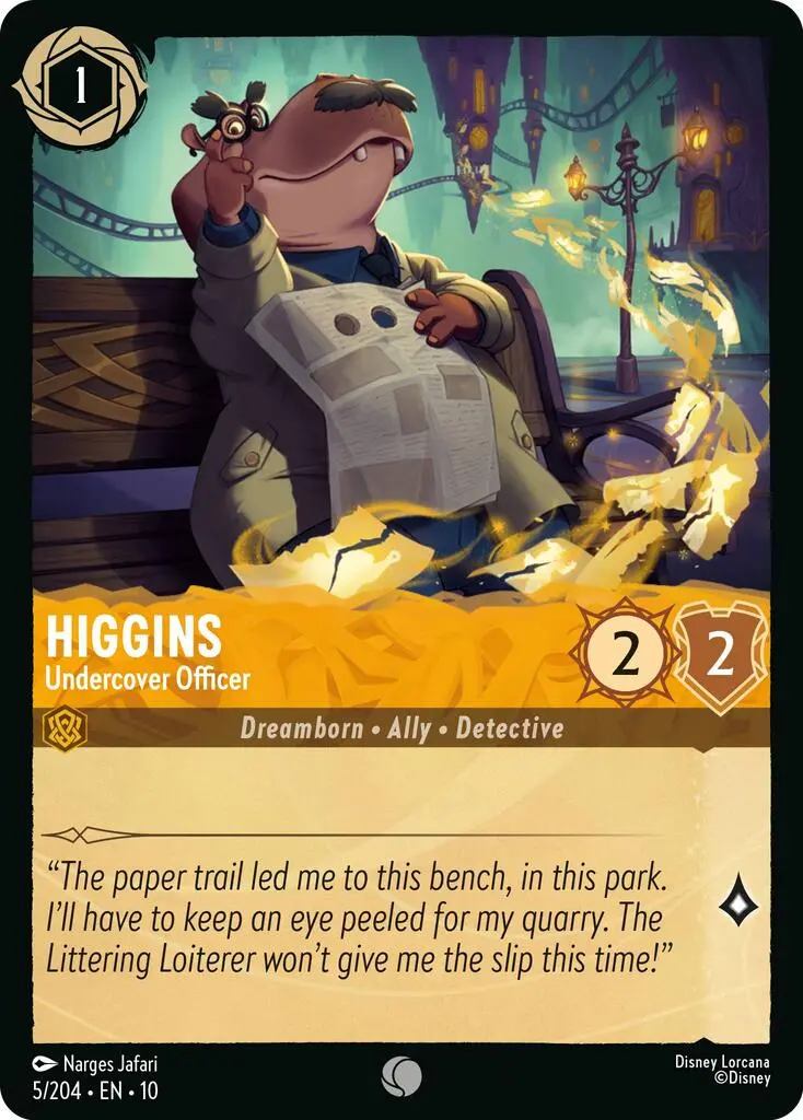 Higgins - Undercover Officer (5/204) [Whispers In The Well] 1