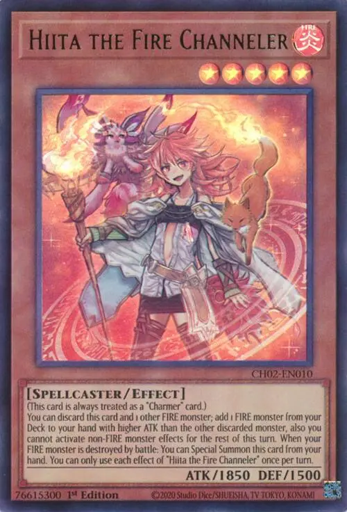 Hiita The Fire Channeler [Ch02-En010] Ultra Rare 1
