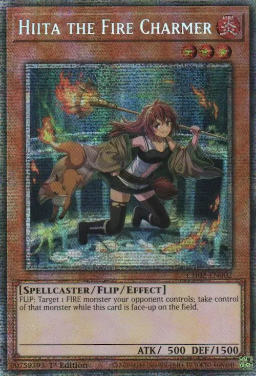Hiita The Fire Charmer (Starlight Rare) [Ch02-En002] Starlight Rare 1