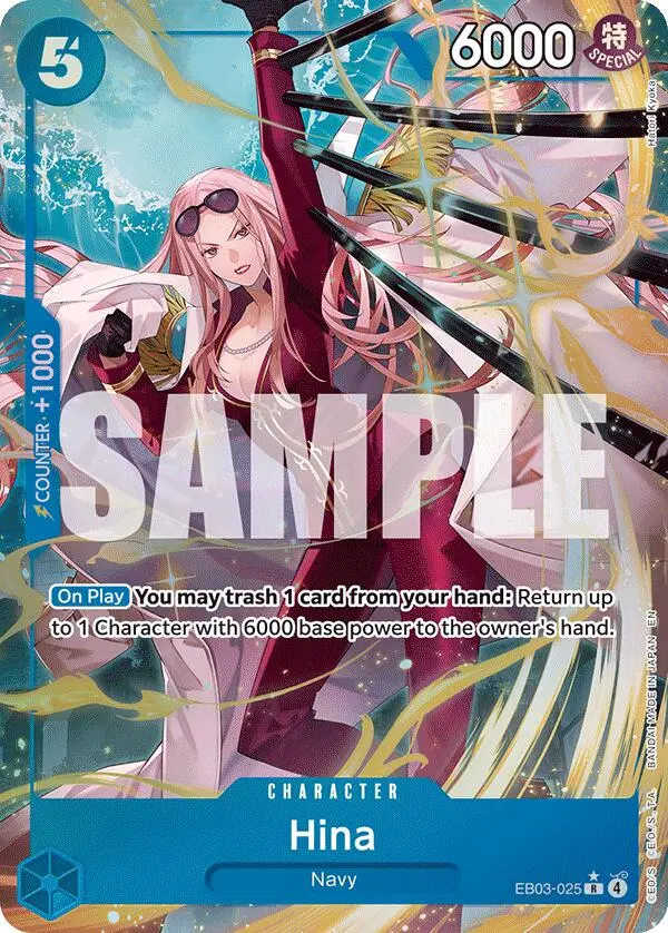 Hina (Alternate Art) [Extra Booster: One Piece Heroines Edition] 1