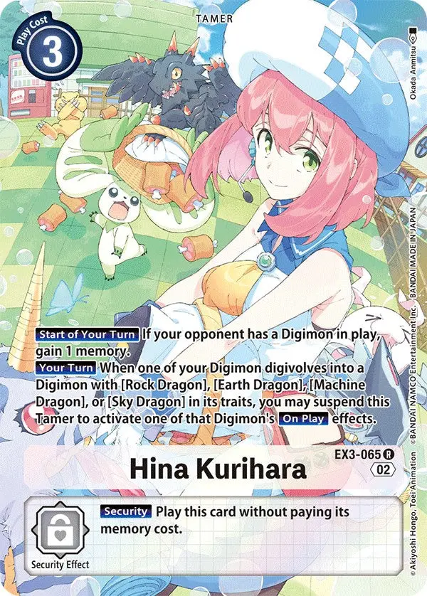 Hina Kurihara [Ex3-065] (Alternate Art) [Draconic Roar] 1