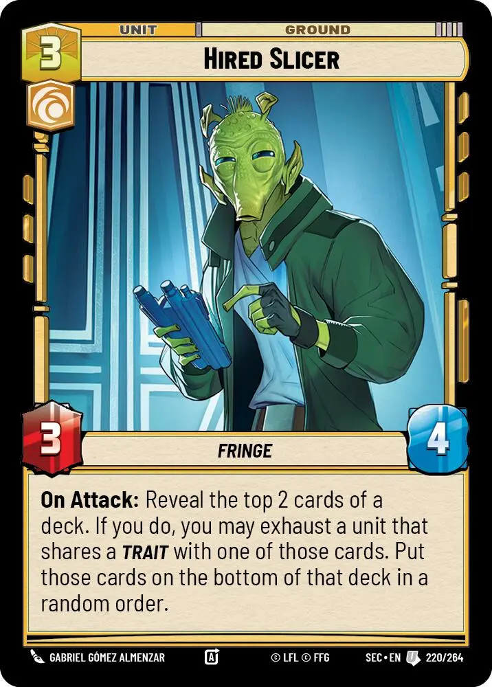 Hired Slicer (220/264) (220/264) [Secrets Of Power] 1