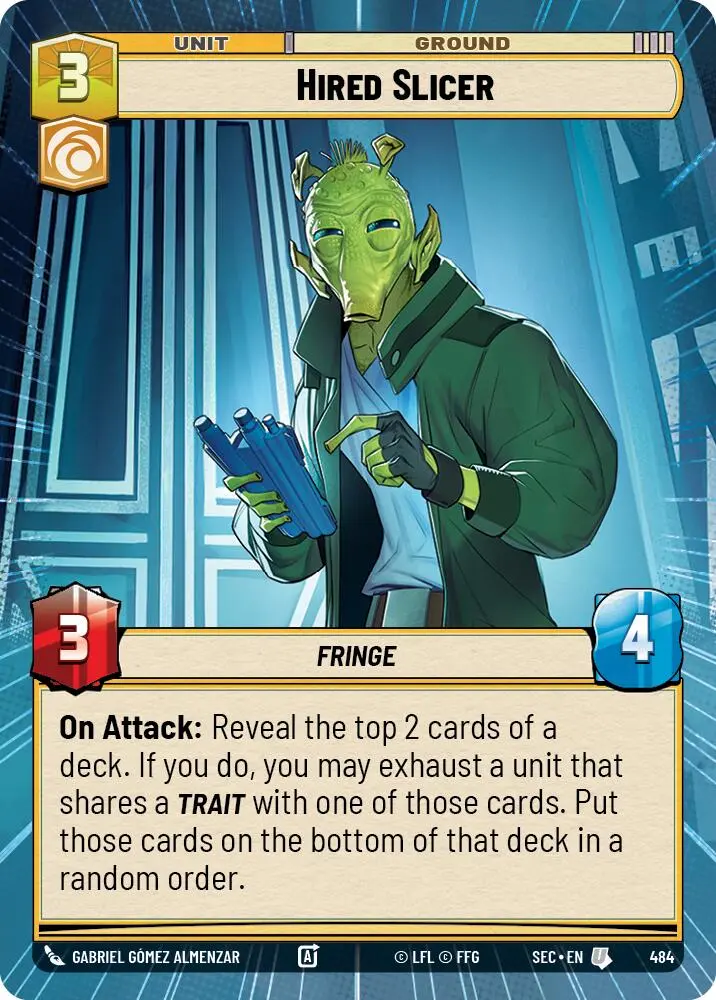 Hired Slicer (484) (Hyperspace) (484) [Secrets Of Power] 1
