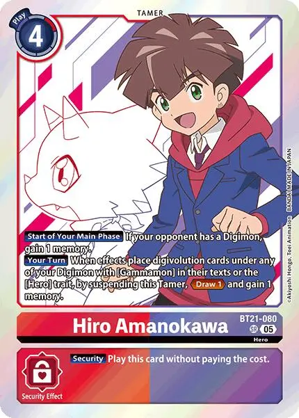 Hiro Amanokawa [Bt21-080] [World Convergence] 1