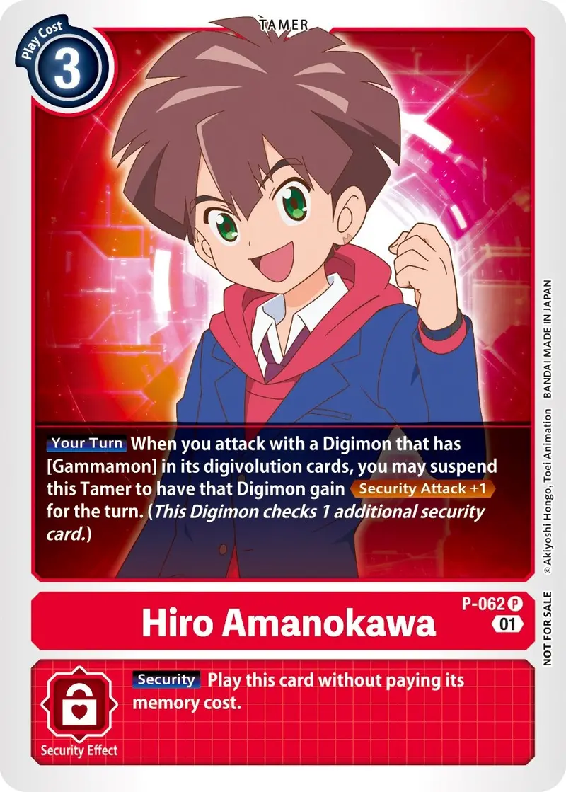 Hiro Amanokawa [P-062] (Official Tournament Pack Vol.5) [Promotional Cards] 1